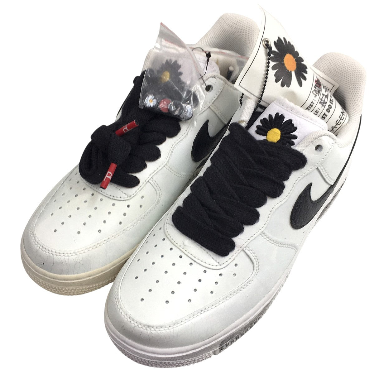 Nike Air Force 1 Low Para-noise White Black G-DRAGONナイキ エアフォース1 ロー パラノイズ ジードラゴン ジヨン スニーカー シューズ 靴