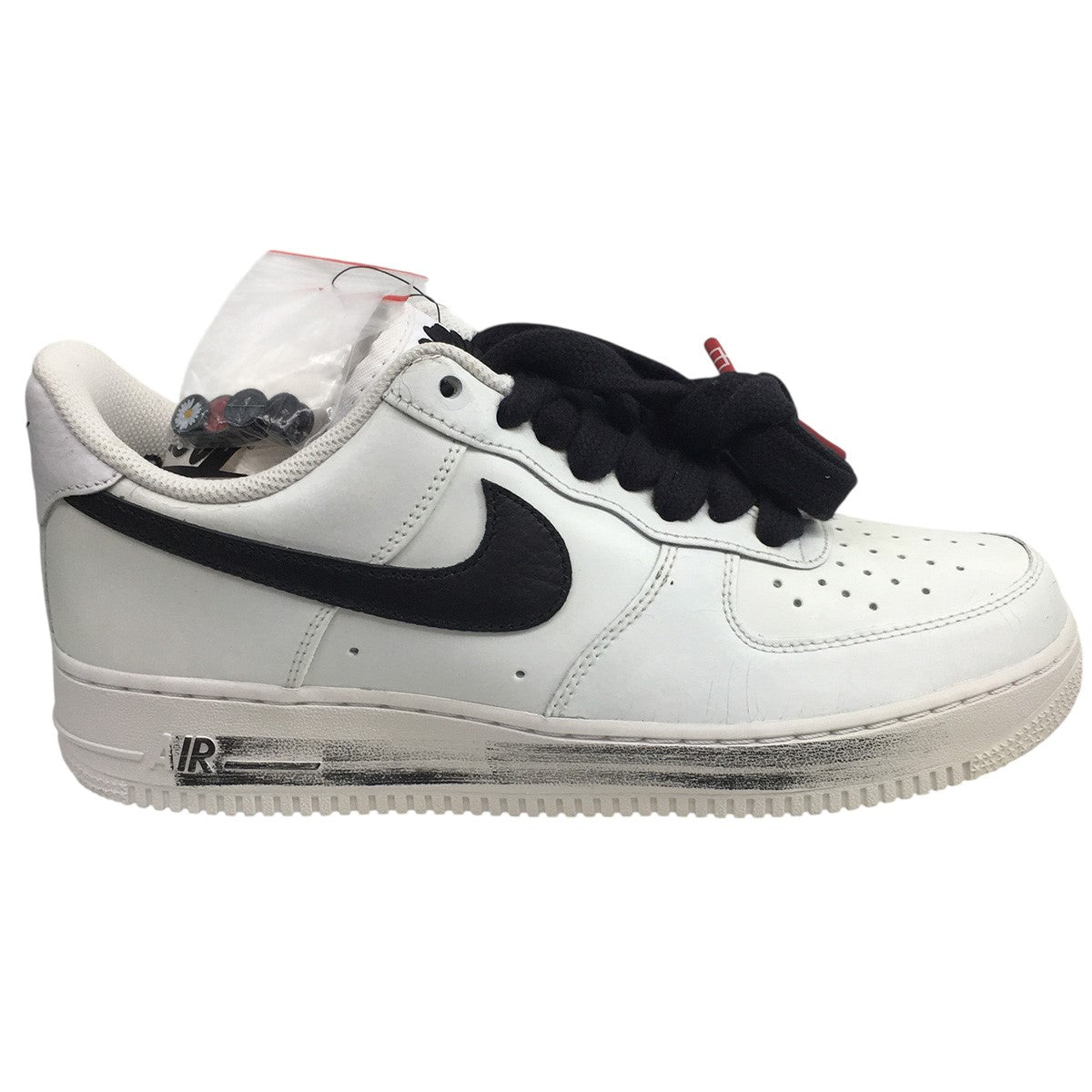 Nike Air Force 1 Low Para-noise White Black G-DRAGONナイキ エアフォース1 ロー パラノイズ ジードラゴン ジヨン スニーカー シューズ 靴