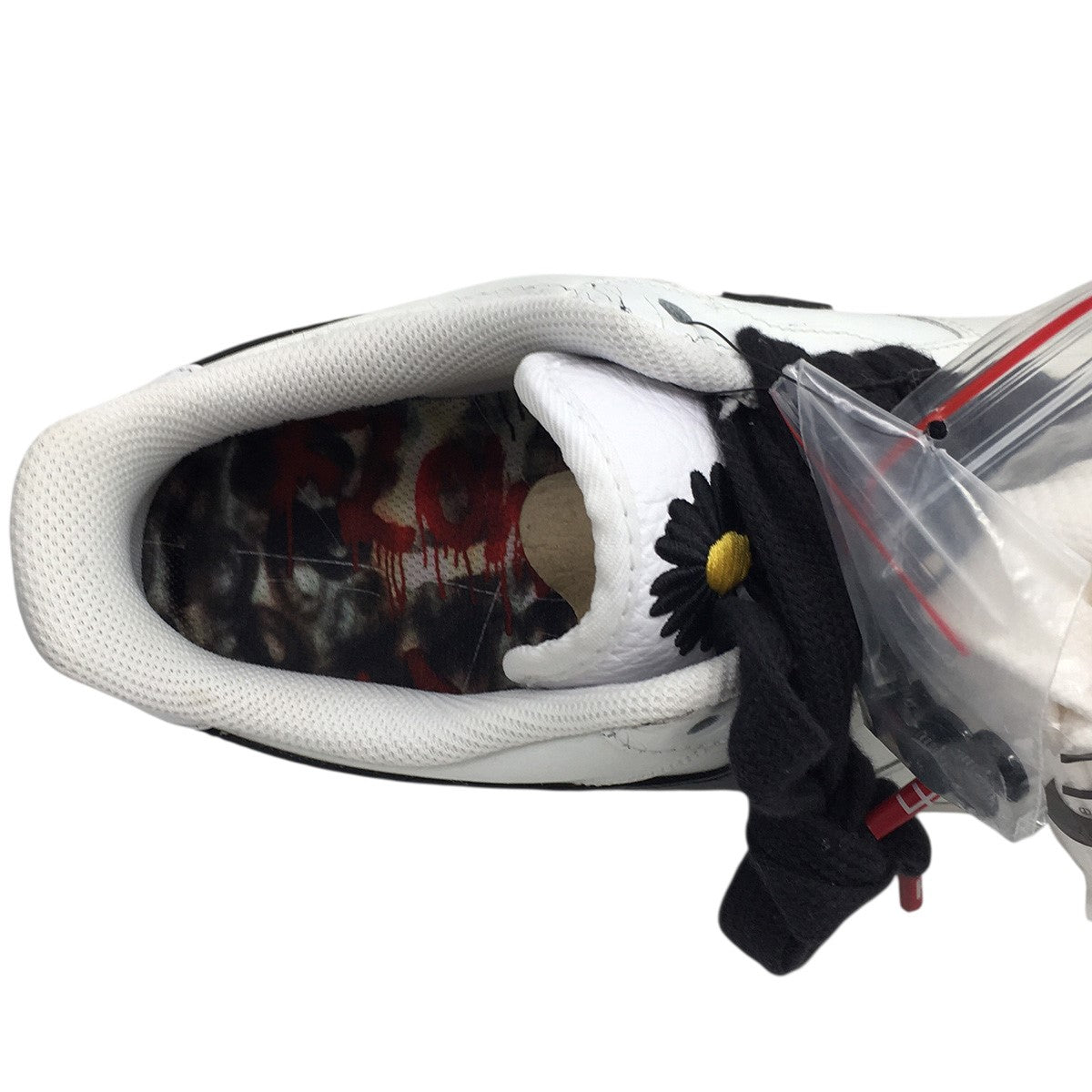 Nike Air Force 1 Low Para-noise White Black G-DRAGONナイキ エアフォース1 ロー パラノイズ ジードラゴン ジヨン スニーカー シューズ 靴