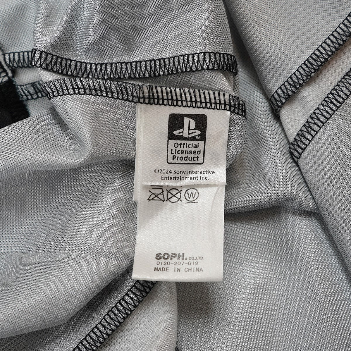 FCRB×PlayStation 24AW PRACTICE L／S BAGGY TOP プレイステーション 30周年記念 コラボエンブレム ロゴ バギー ラグラン ロングスリーブ フットボール ゲーム シャツ 古着・中古-7枚目のアイテム画像