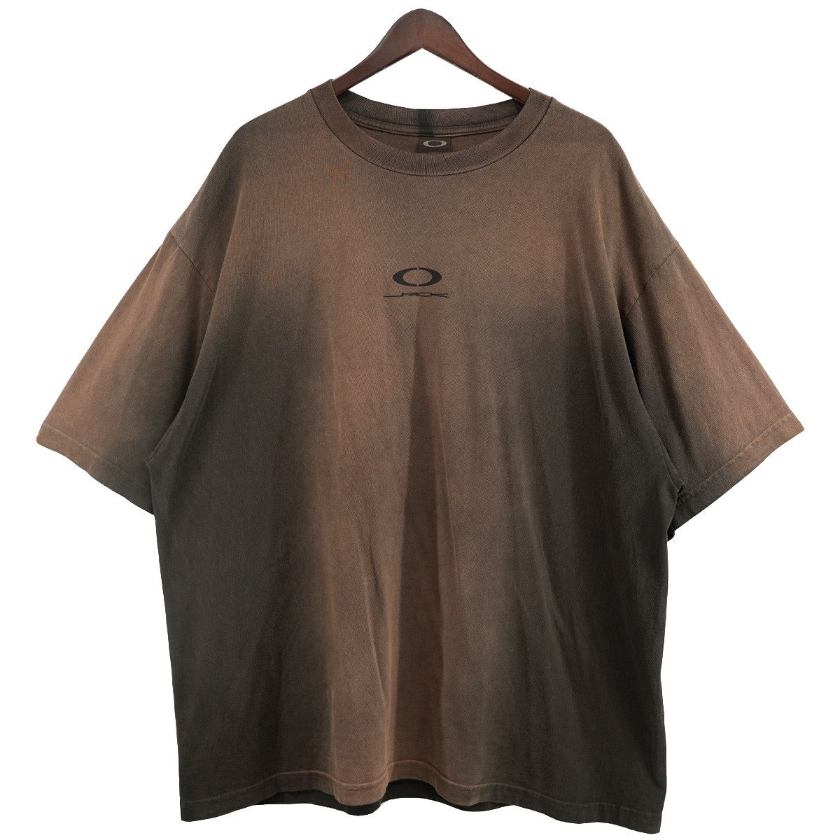 TRAVIS SCOTT×CACTUS JACK×OAKLEY 24SS Cactus Jack x OAKLEY Day Zero T-Shirt Brown加工 ロゴ オーバーサイズ デイ・ゼロ Tシャツ 古着・中古-1枚目のアイテム画像