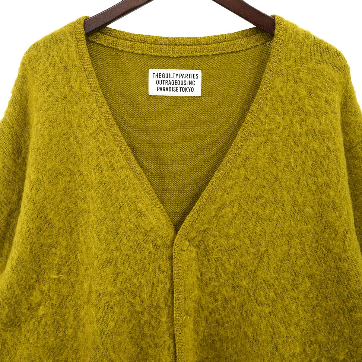 WACKO MARIA(ワコマリア) MOHAIR CARDIGAN モヘア モヘヤ ニット