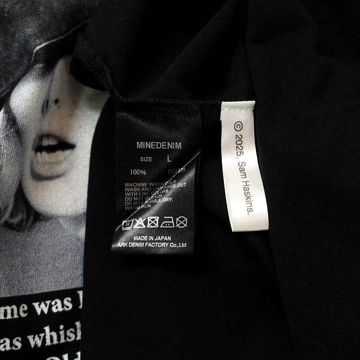 MINEDENIM×Stie-lo 25AW Sam Haskins×Stie-lo holster Tee (COWBOY