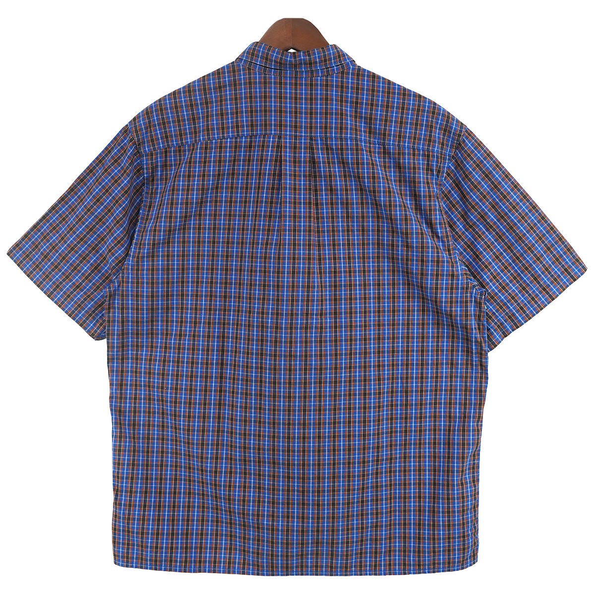 Supreme 25SS Mini Plaid S／S Shirtロゴ ミニ プレイド チェック ショートスリーブ 半袖シャツ 古着・中古-3枚目のアイテム画像