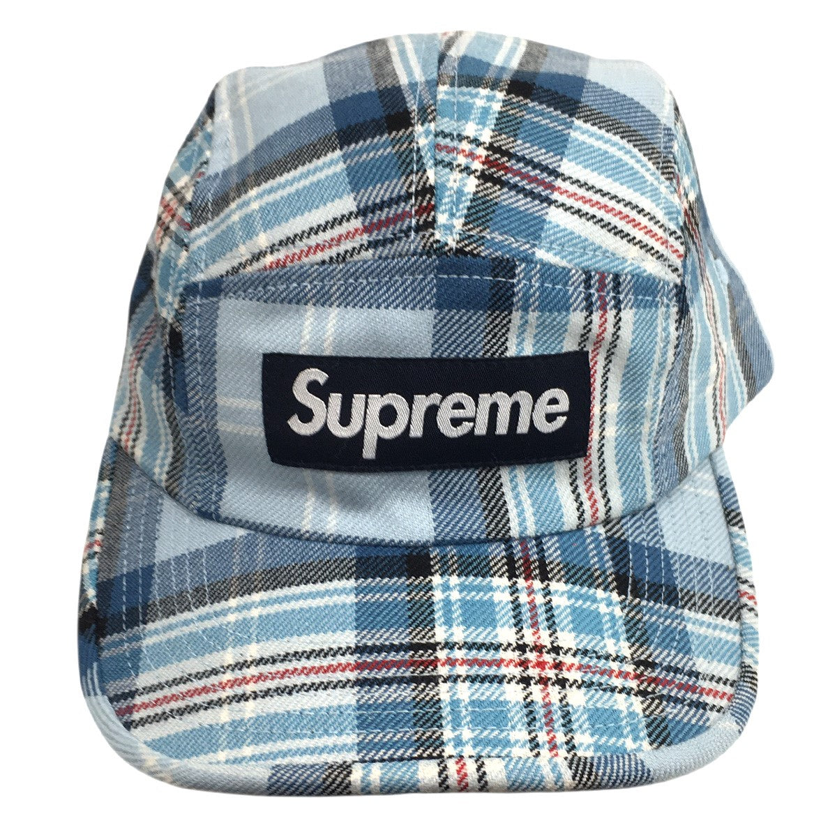 25AW Lochcarron Camp Capボックスロゴ チェック ロキャロン キャンプ キャップ 帽子