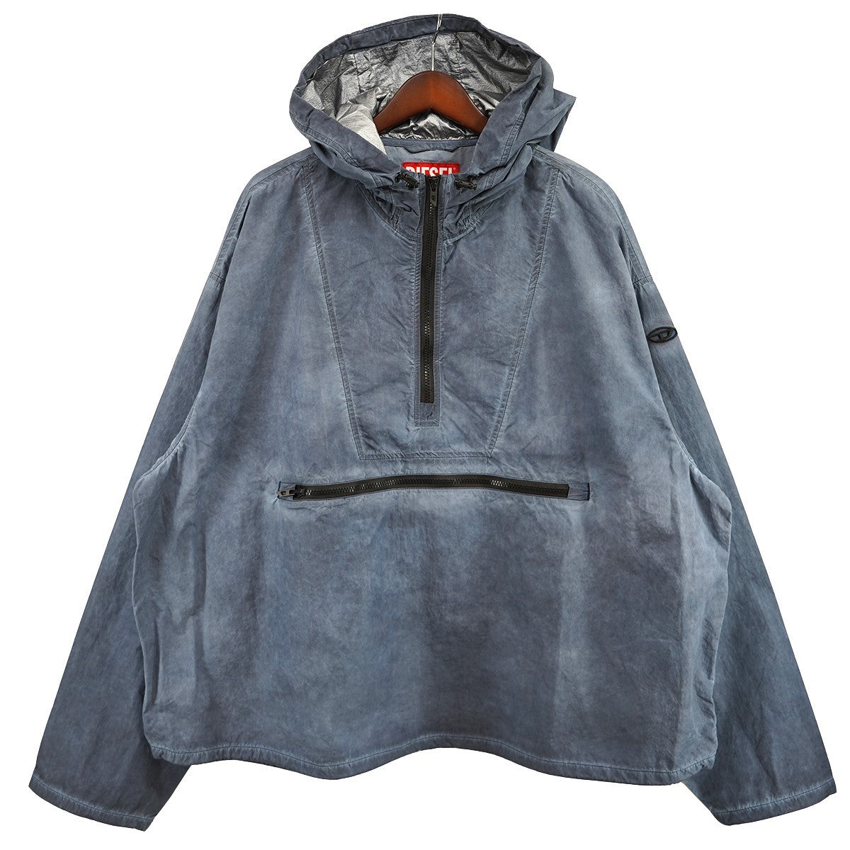 25SS J-NOODE-A Packable hooded anorak jacketDロゴ ヌード パッカブル フード フーデッド プルオーバー 加工 アノラック ジャケット