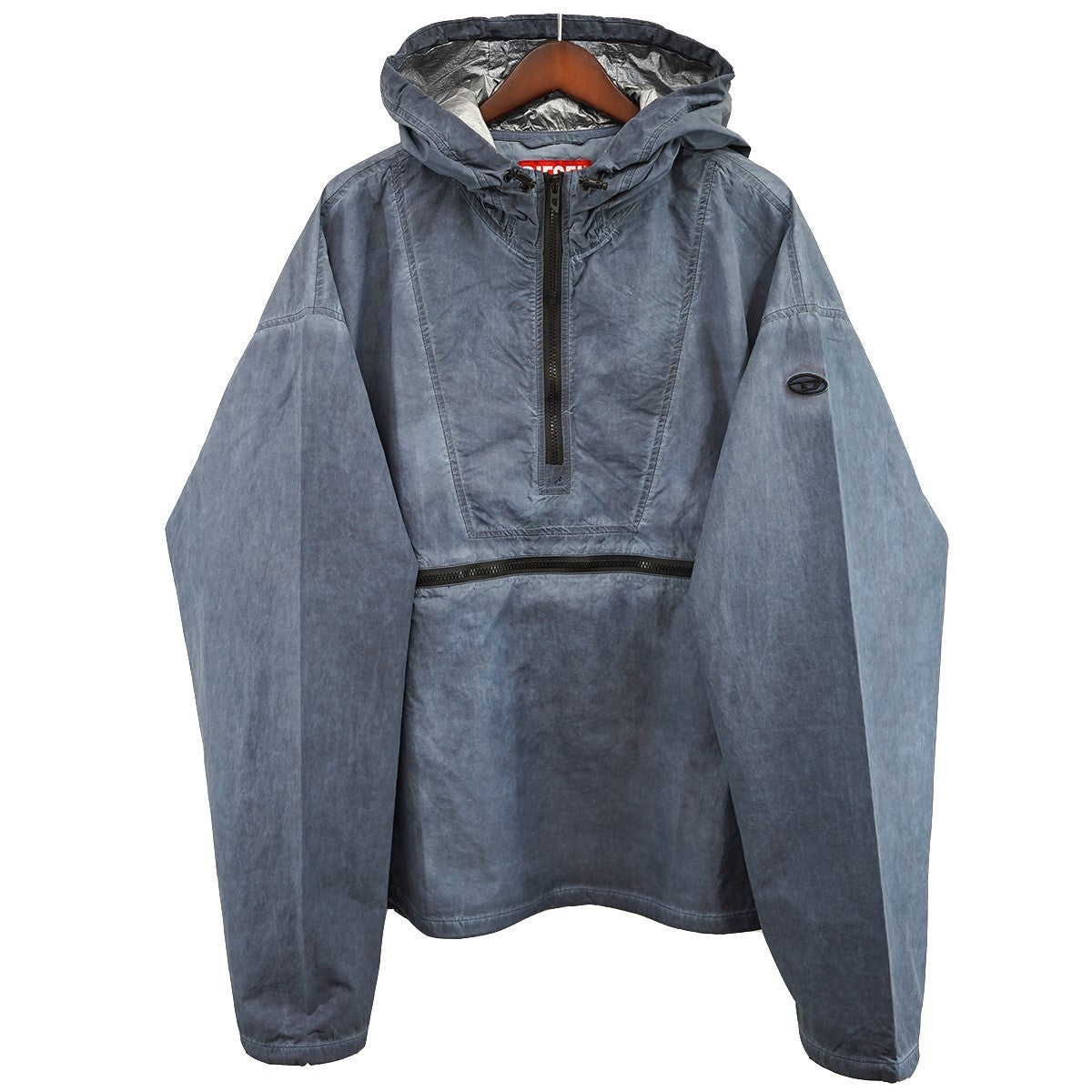 25SS J-NOODE-A Packable hooded anorak jacketDロゴ ヌード パッカブル フード フーデッド プルオーバー 加工 アノラック ジャケット