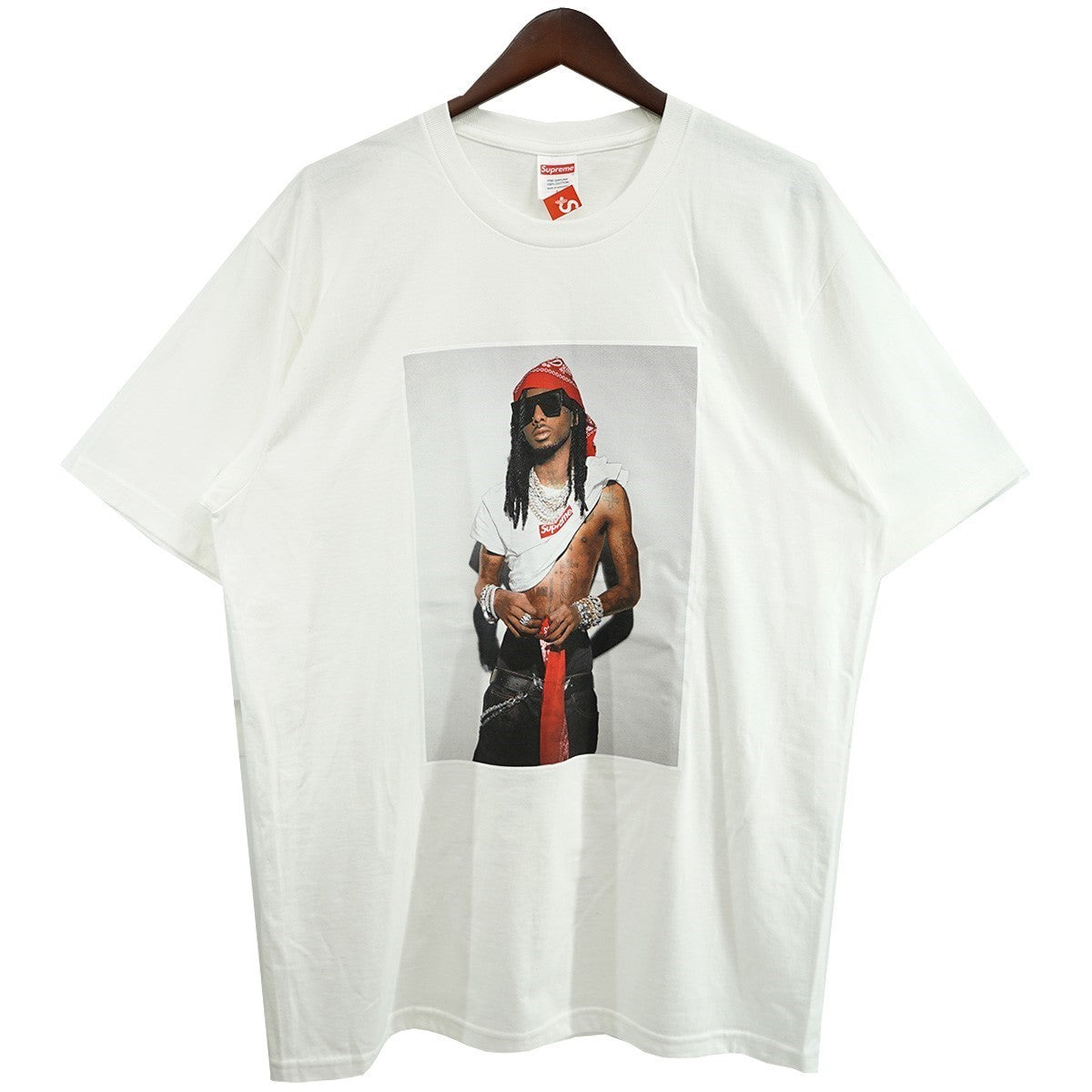 Supreme 25AW Playboi Carti Teeプレイボーイ・カーティ ボックスロゴ フォト Rap Hiphop ラッパー Tシャツ 古着・中古-1枚目のアイテム画像