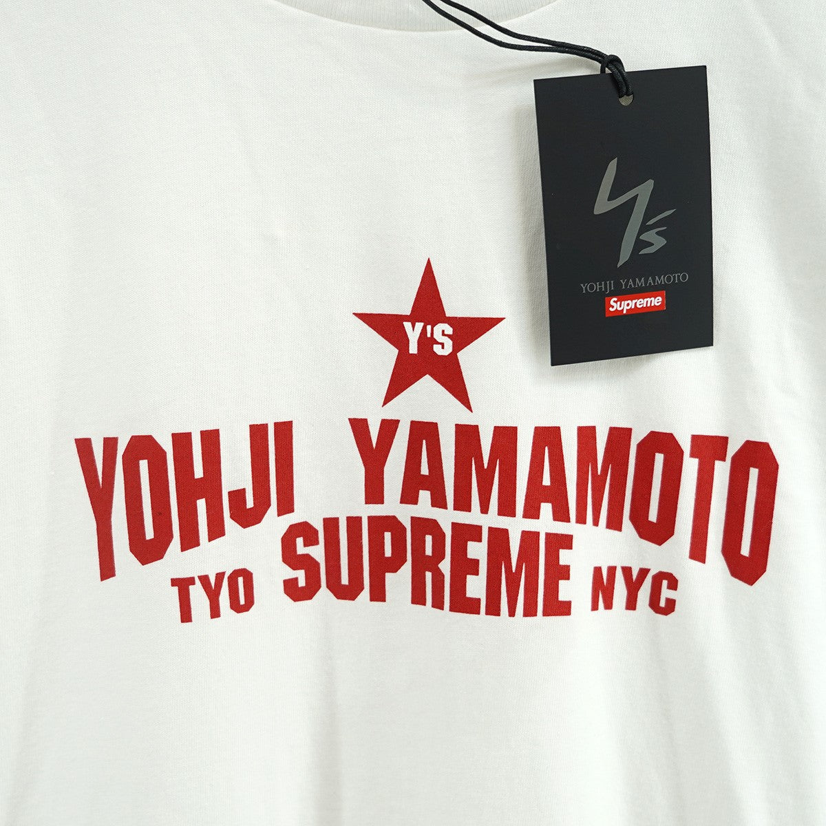Supreme×YOHJI YAMAMOTO 25AW Y's by Yohji Yamamoto Star Teeワイズ