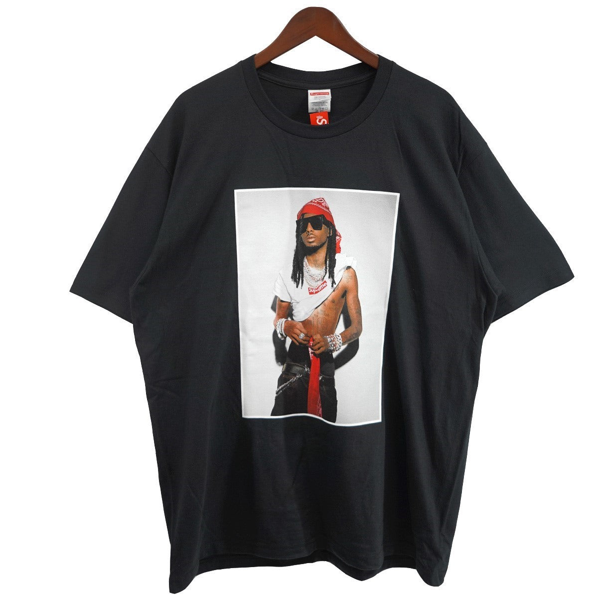 Supreme 25AW Playboi Carti Teeプレイボーイ・カーティ ボックスロゴ フォト Rap Hiphop ラッパー Tシャツ 古着・中古-1枚目のアイテム画像