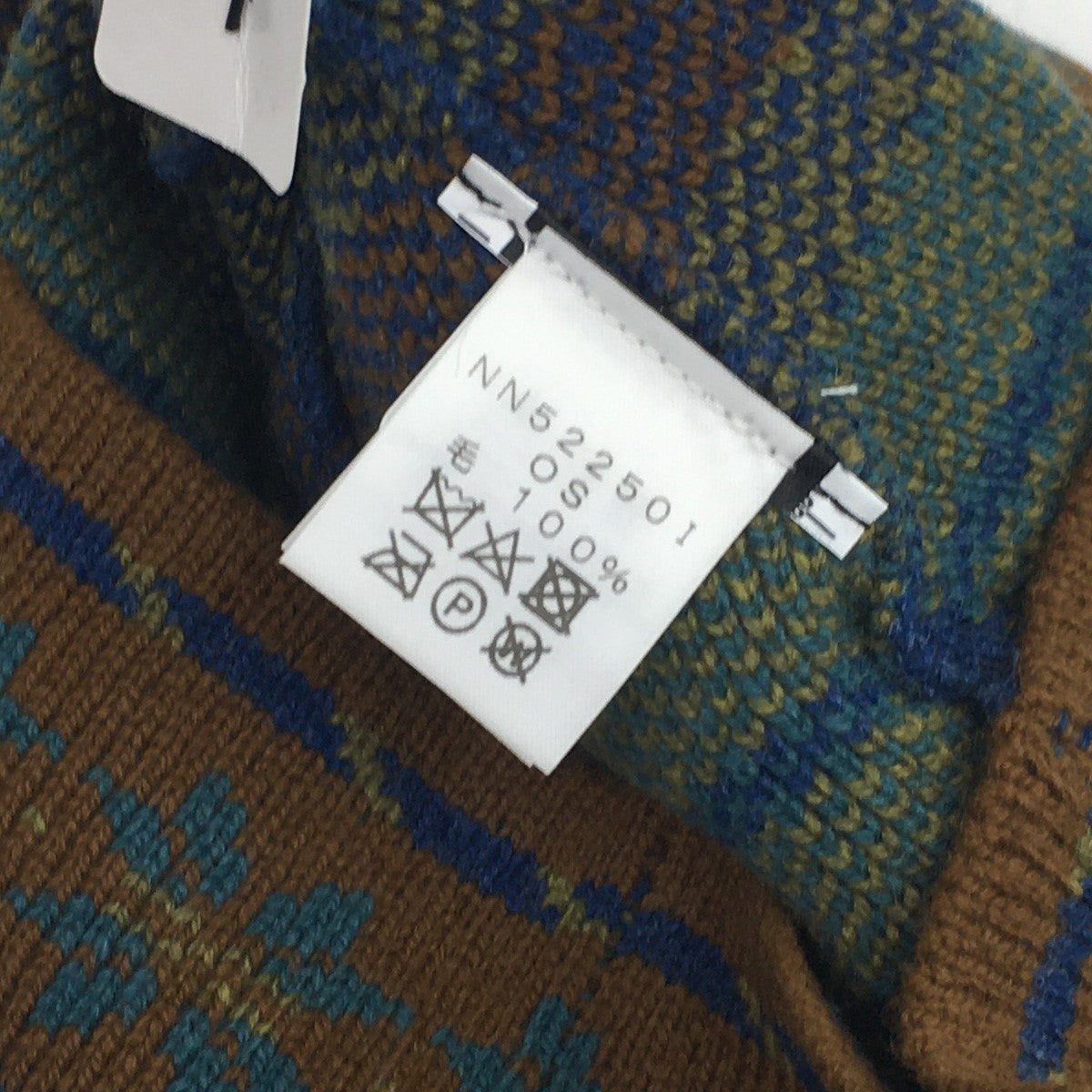 22AW TS FAIRE ISLE BEANIE ロゴ フェアアイルビーニー ニットキャップ