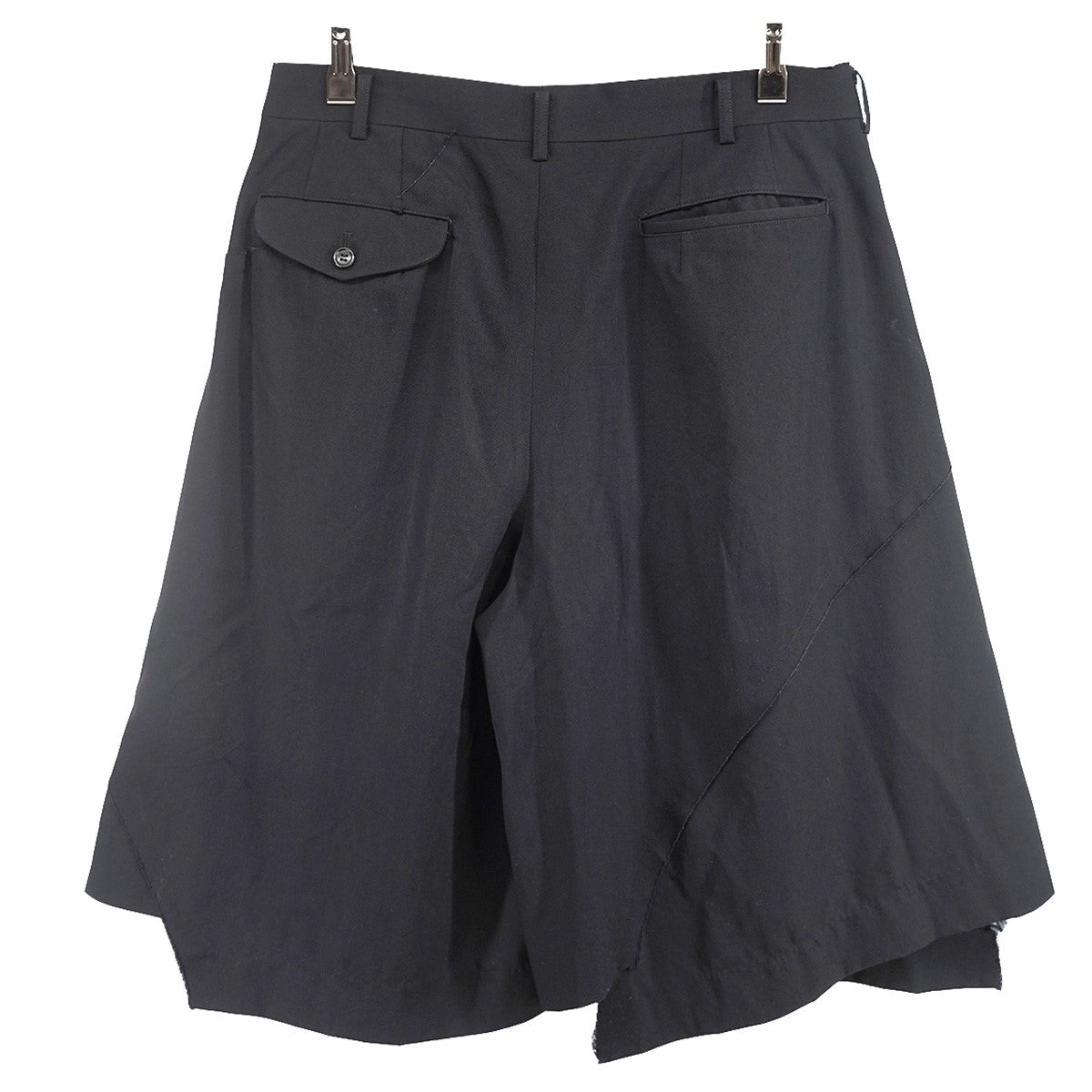 コムデギャルソン オムプリュス アシンメトリーショーツ COMME des GARCONS HOMME PLUS(コムデギャルソンオムプリュス) 18AW