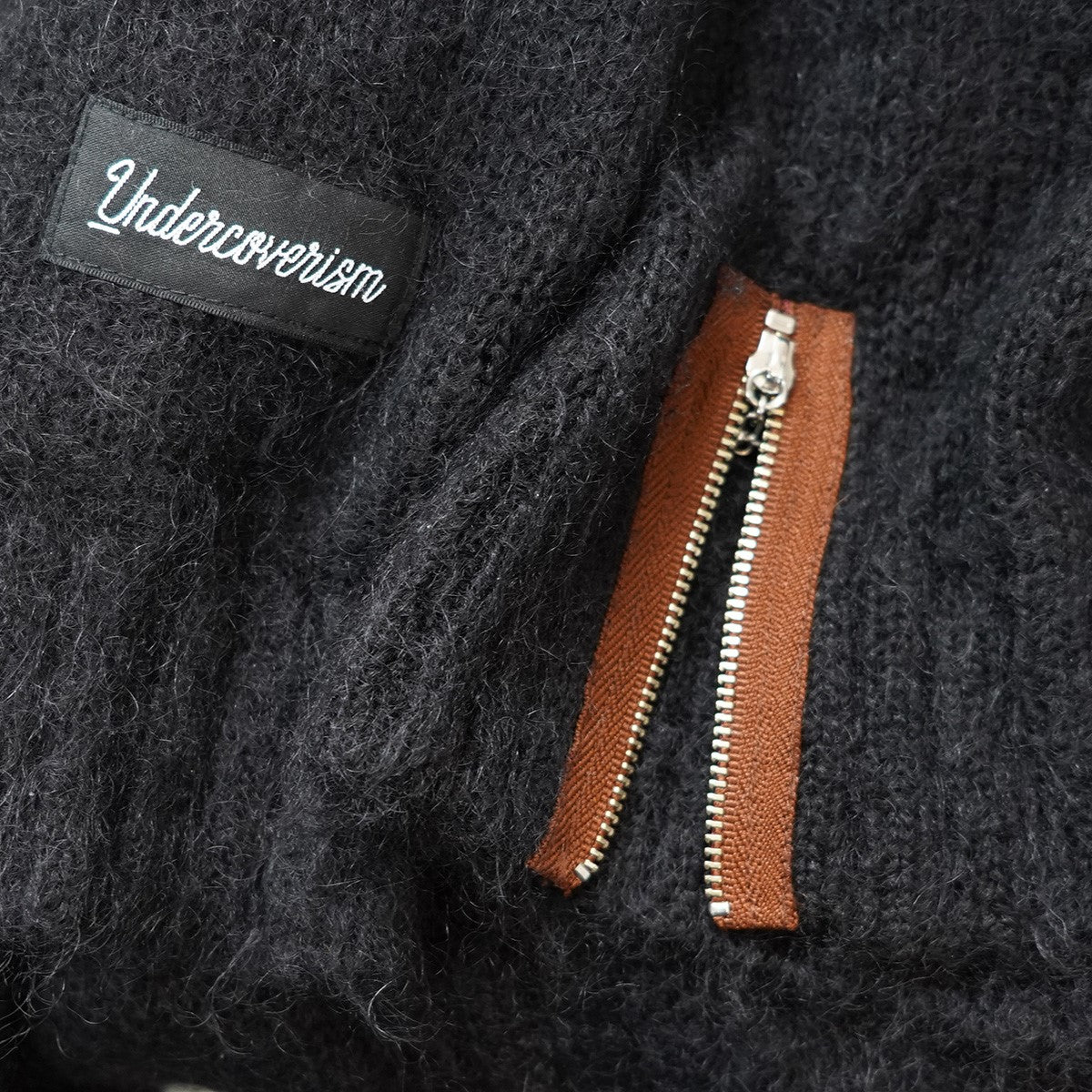 UNDERCOVER(アンダーカバー) 22AW Side Zip Mohair Knit 脇 ジップ