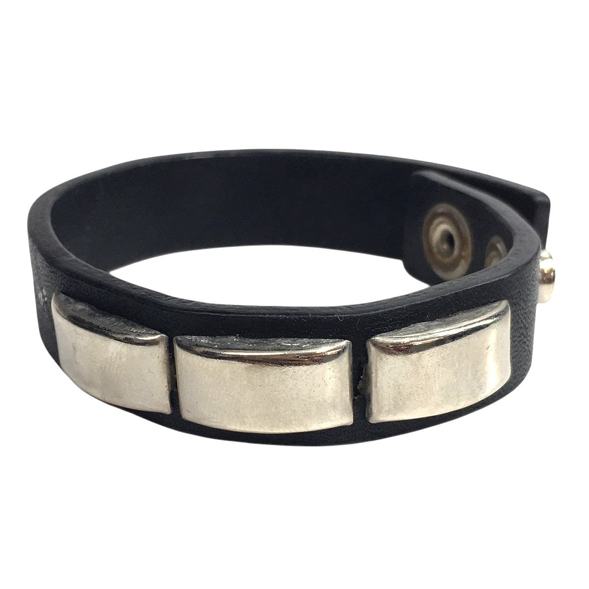 UNDERCOVER(アンダーカバー) ロゴ レザー スタッズ ブレスレット