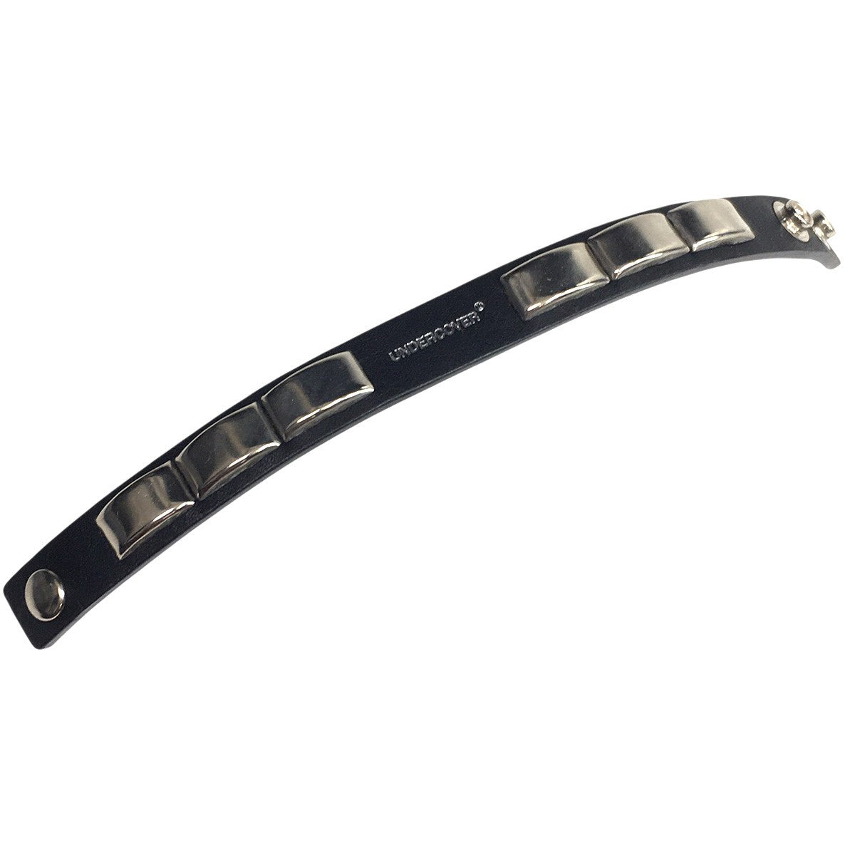 UNDERCOVER(アンダーカバー) ロゴ レザー スタッズ ブレスレット