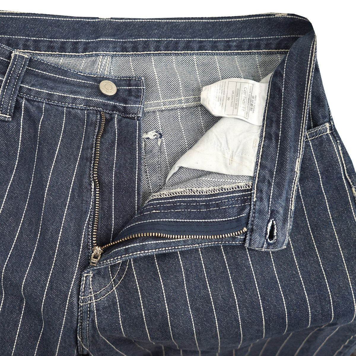 ORLEAN PANT STRIPEストライプ デニムパンツ