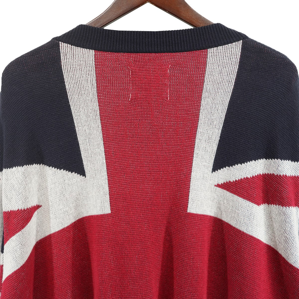 24SS cardigan．(union jack)ユニオンジャック コットン ニット カーディガン