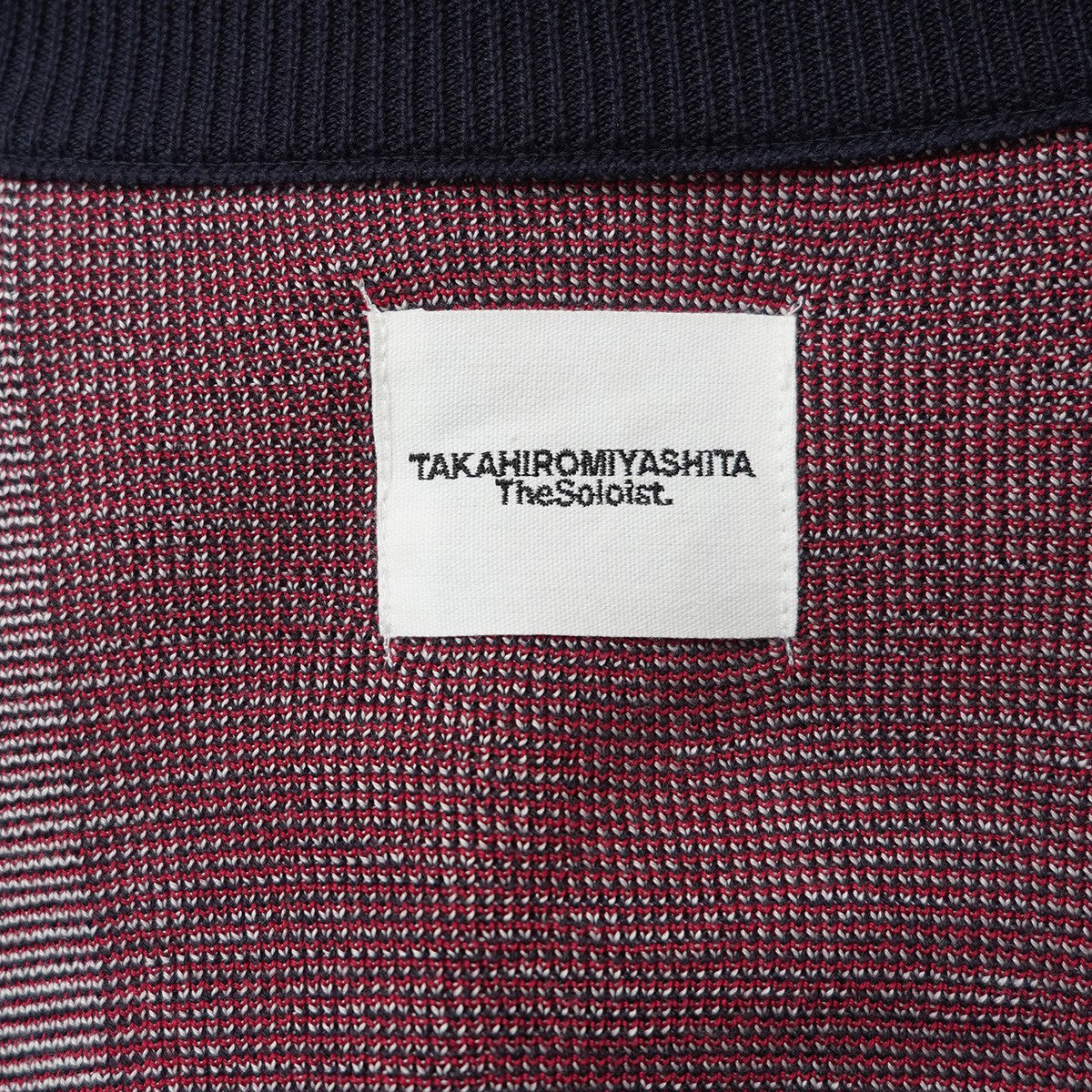 24SS cardigan．(union jack)ユニオンジャック コットン ニット カーディガン