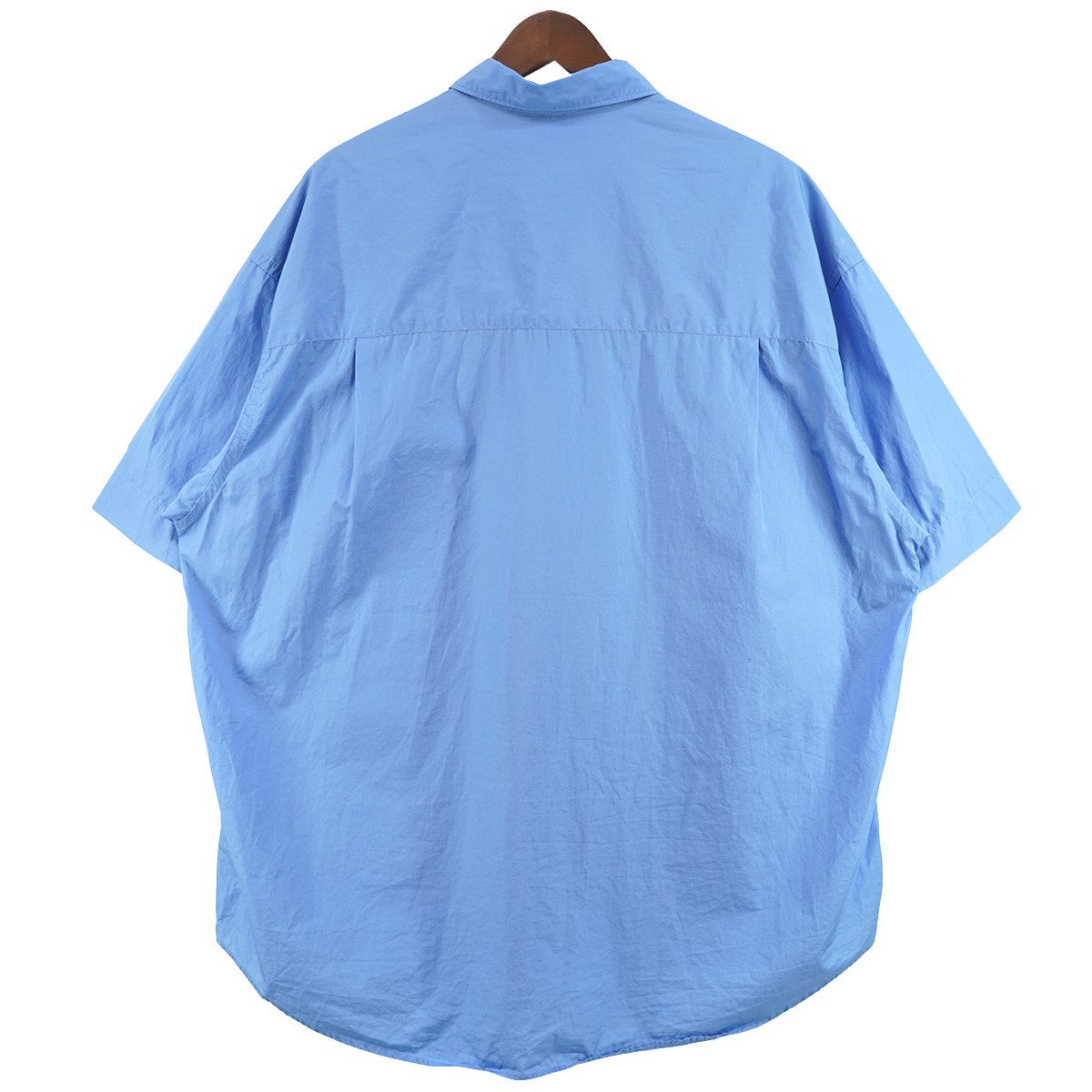 Graphpaper Broad S／S Oversized Regular Collar Shirtブロード オーバーサイズ レギュラーカラー 半袖シャツ 古着・中古-3枚目のアイテム画像