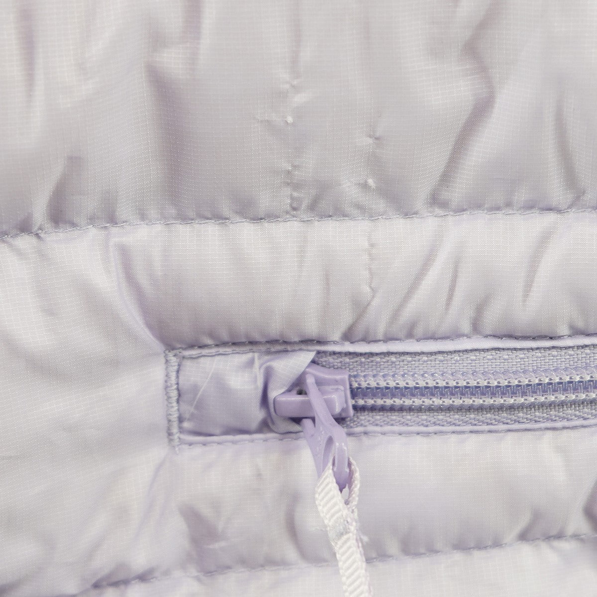 24AW Micro Down Half Zip Hooded Pullover Lilacマイクロ ダウン ハーフジップ プルオーバー ボックスロゴ ジャケット