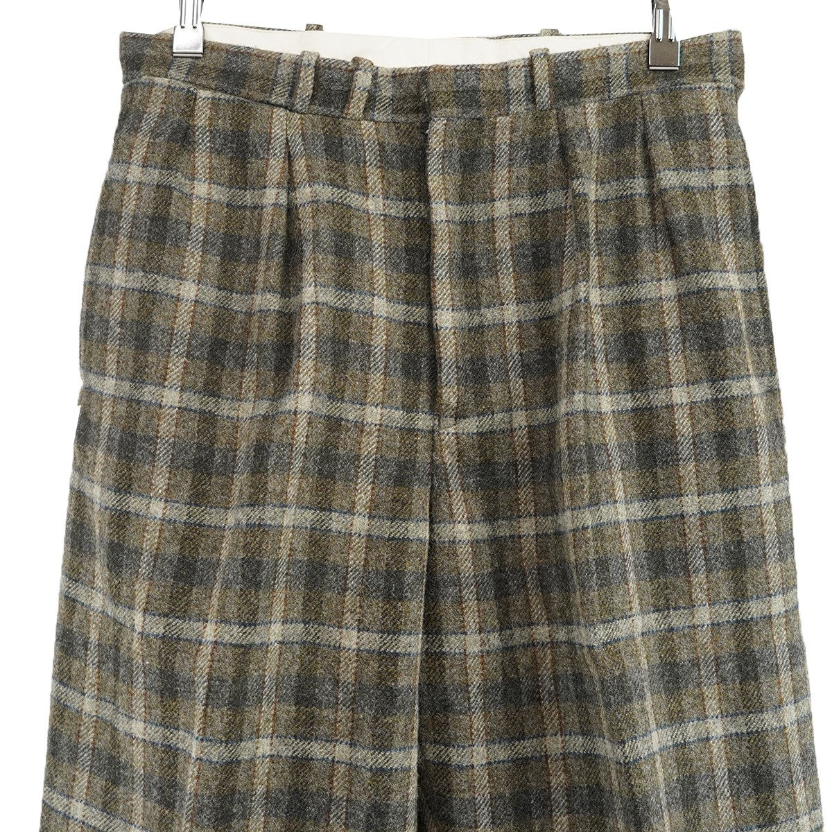 JEFFERY wagamama 別注 チェック ジェフリー ウール パンツ