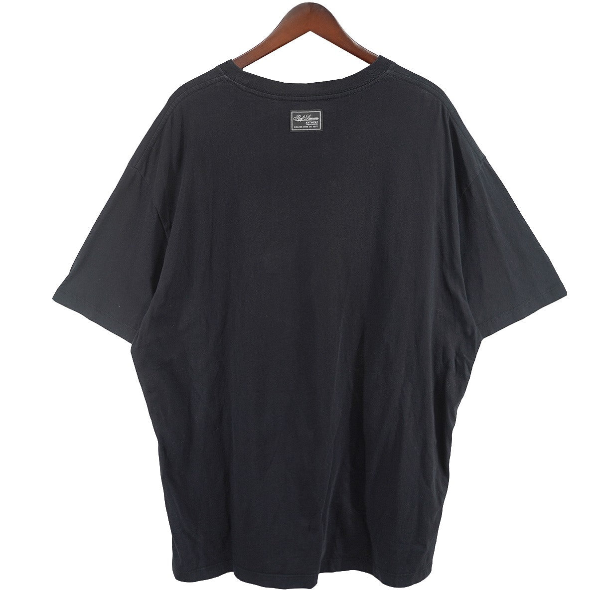 RAF SIMONS 22AW OVERSIZED FESTIVAL FOOLS PRINT ON FRONT T-SHIRTオーバーサイズ フェスティバル フールズ ロゴ パッチ Tシャツ 古着・中古-2枚目のアイテム画像