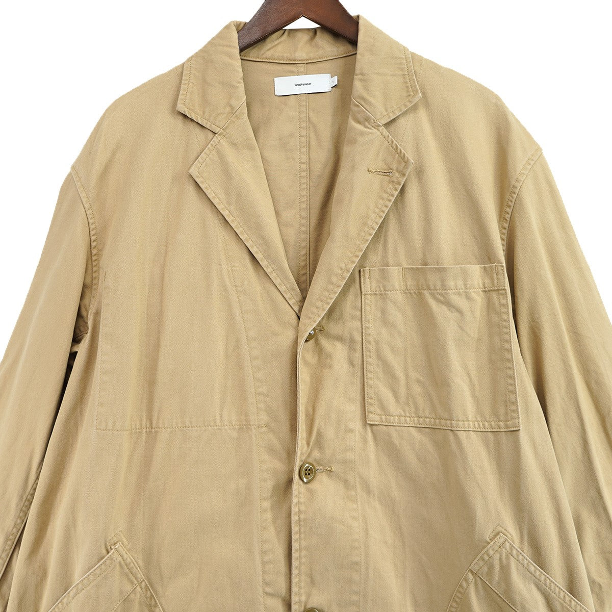 Graphpaper(グラフペーパー) Military Cloth Shop Coatミリタリー