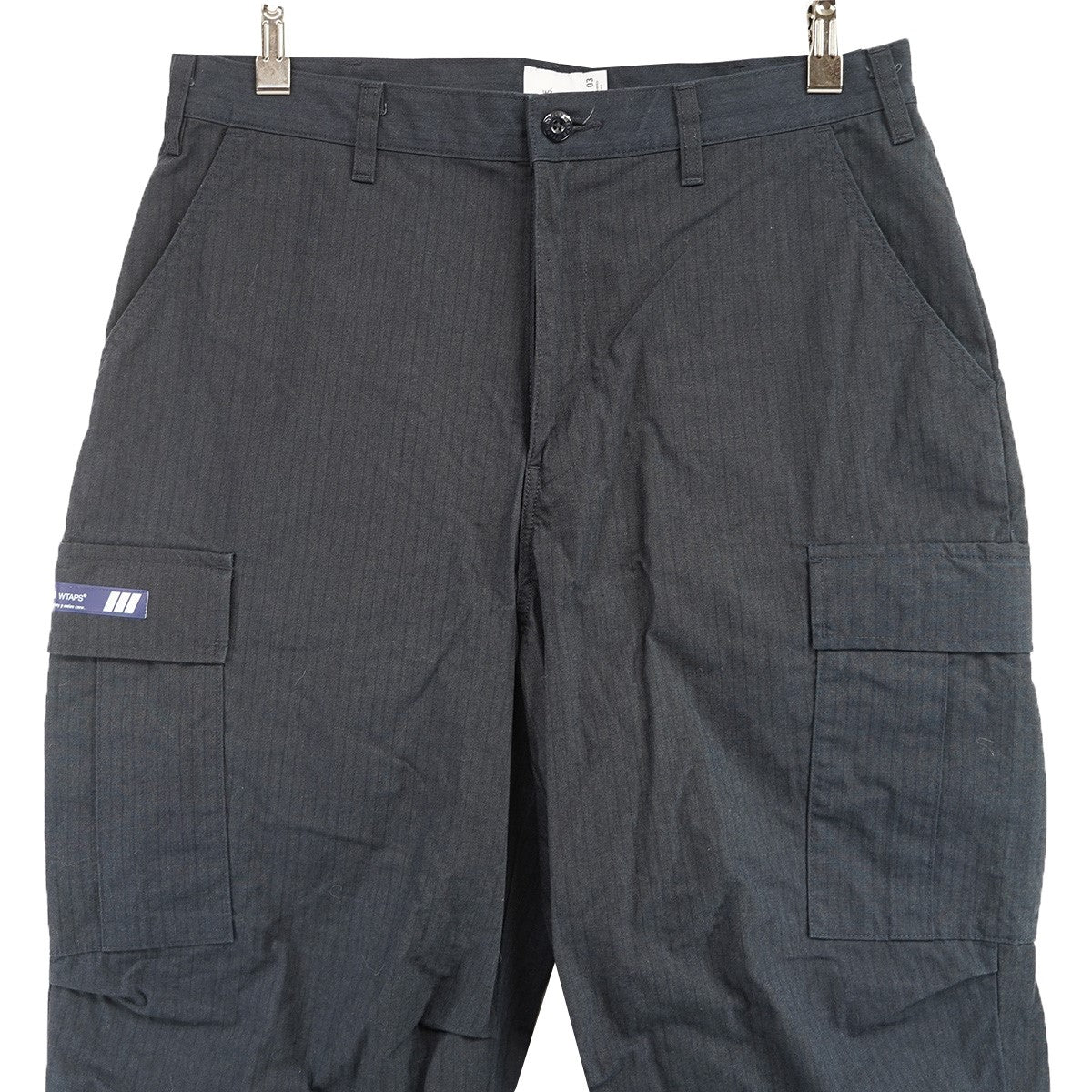 23AW TROUSERS NYCO． RIPSTOPコットンナイロン リップストップ トラウザース カーゴパンツ
