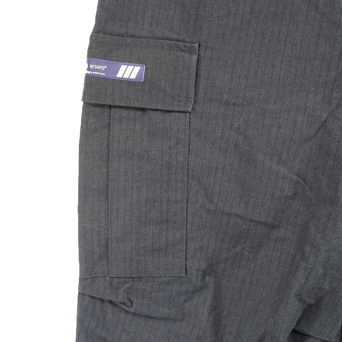 23AW TROUSERS NYCO． RIPSTOPコットンナイロン リップストップ トラウザース カーゴパンツ