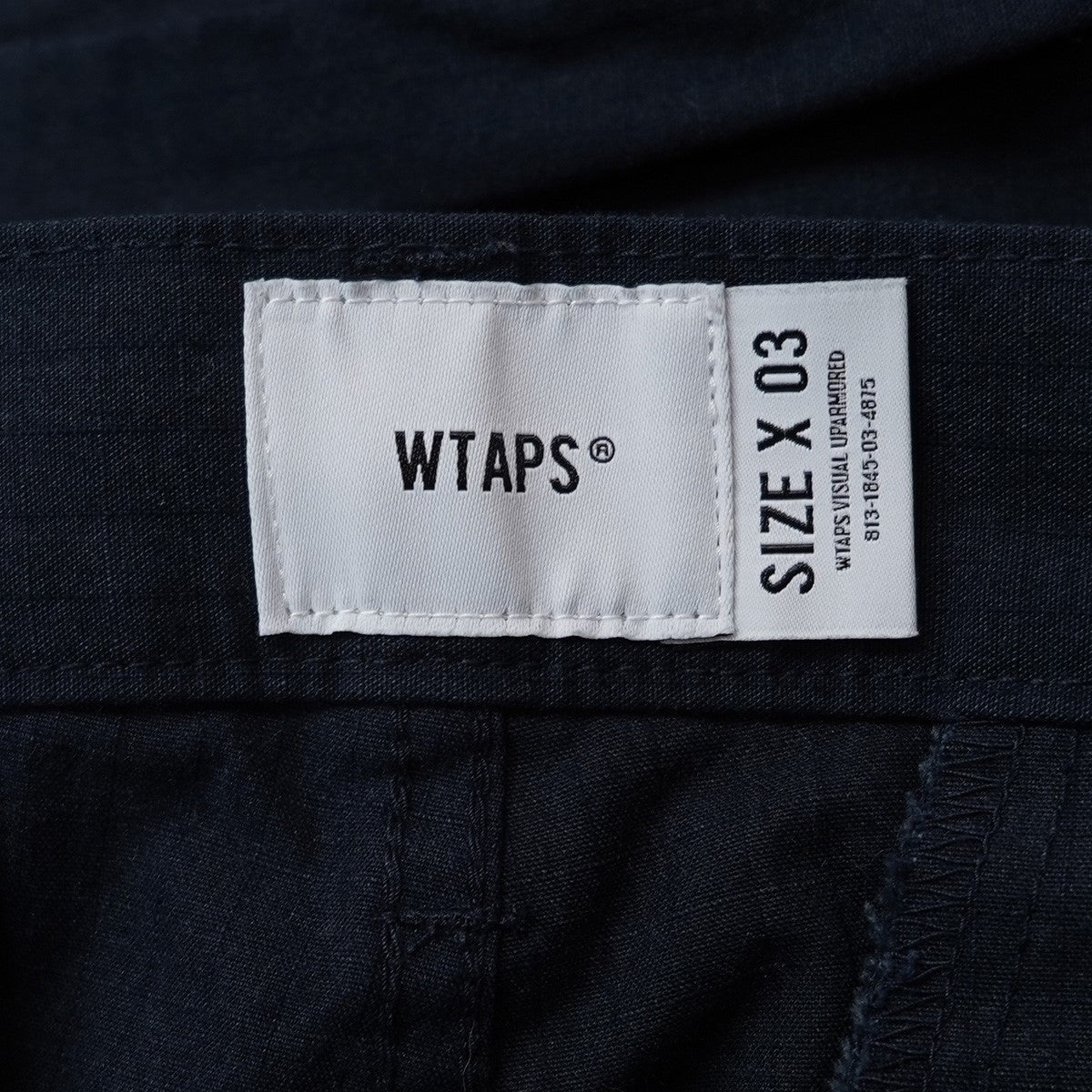 23AW TROUSERS NYCO． RIPSTOPコットンナイロン リップストップ トラウザース カーゴパンツ