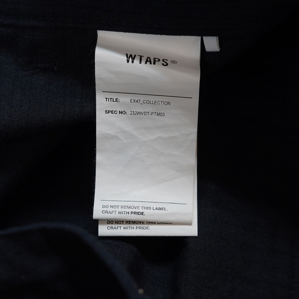 23AW TROUSERS NYCO． RIPSTOPコットンナイロン リップストップ トラウザース カーゴパンツ