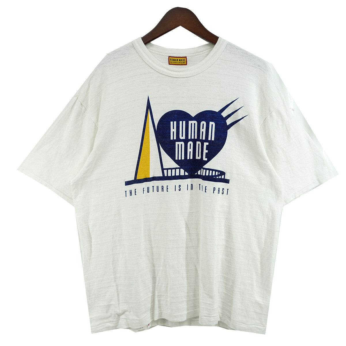 HUMAN MADE 25SS GRAPHIC T-SHIRT The Future is in the Past T-Shirtロゴ グラフィック Ｔシャツ 古着・中古-1枚目のアイテム画像
