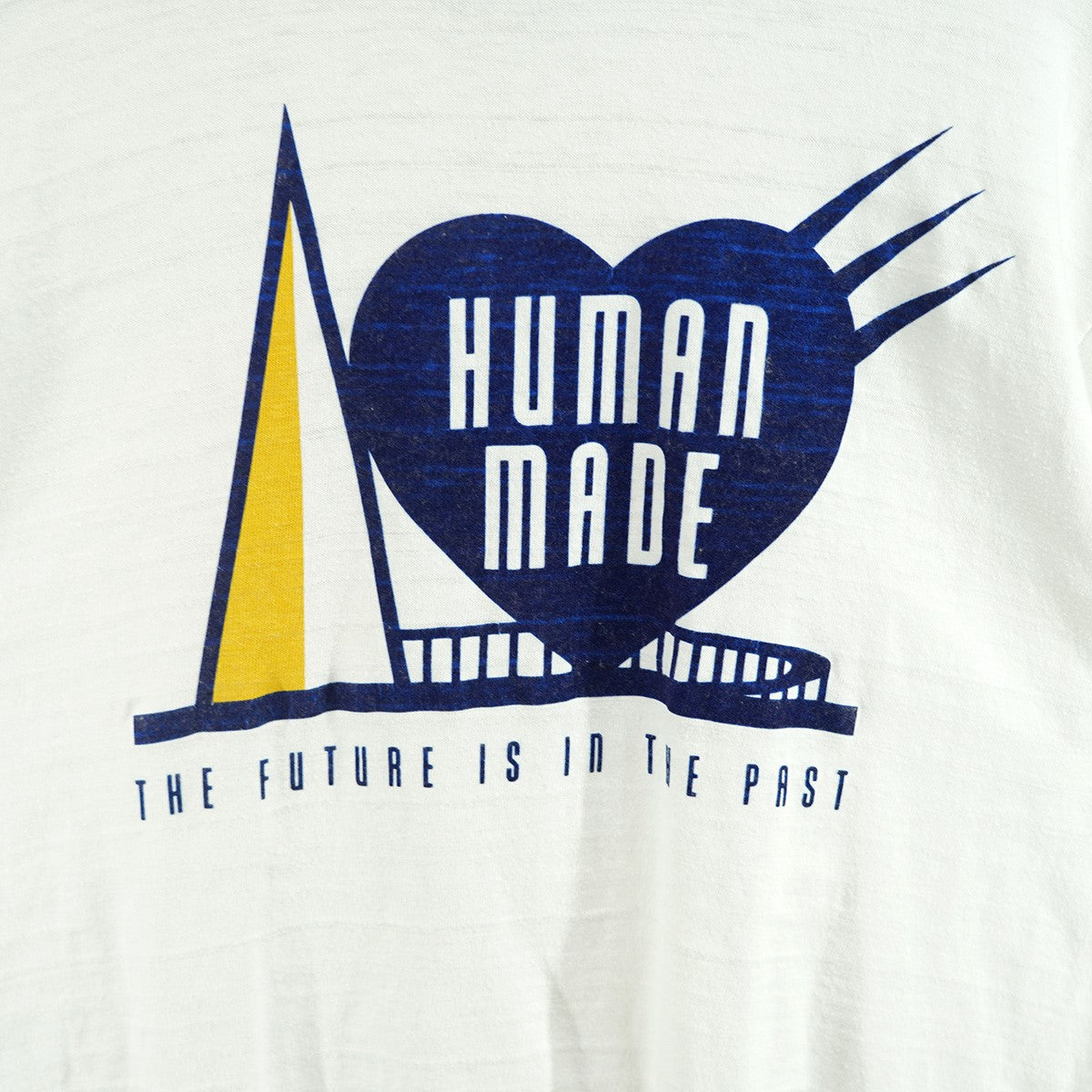 HUMAN MADE 25SS GRAPHIC T-SHIRT The Future is in the Past T-Shirtロゴ グラフィック Ｔシャツ 古着・中古-2枚目のアイテム画像