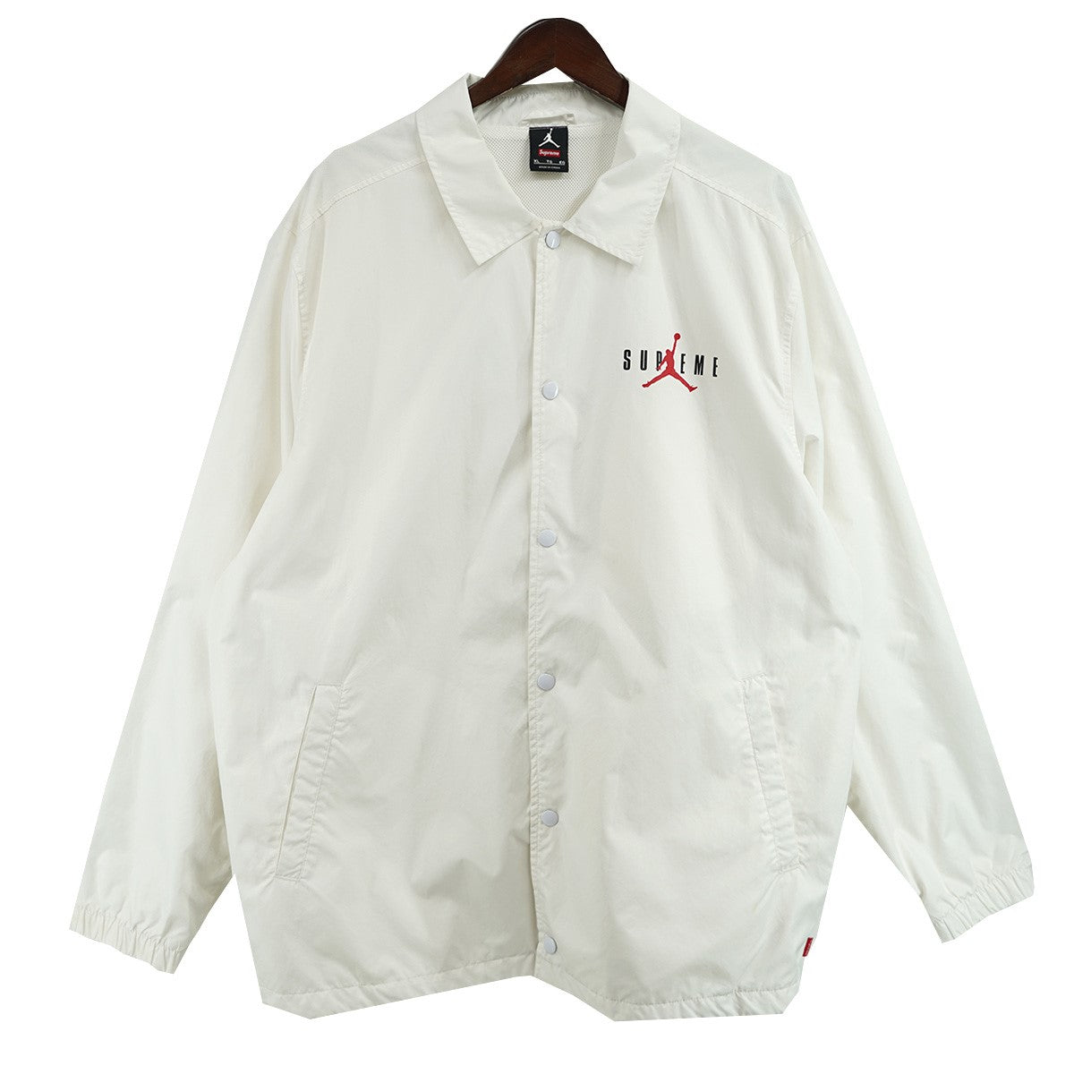 Supreme×JORDAN 15AW Jordan Coaches Jacketロゴ ジョーダン コーチジャケット 古着・中古-3枚目のアイテム画像