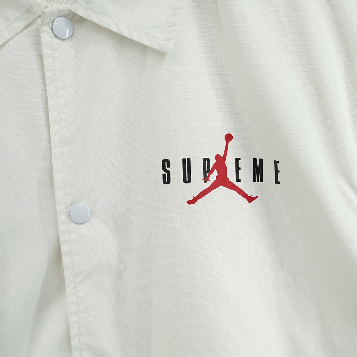 Supreme×JORDAN 15AW Jordan Coaches Jacketロゴ ジョーダン コーチ