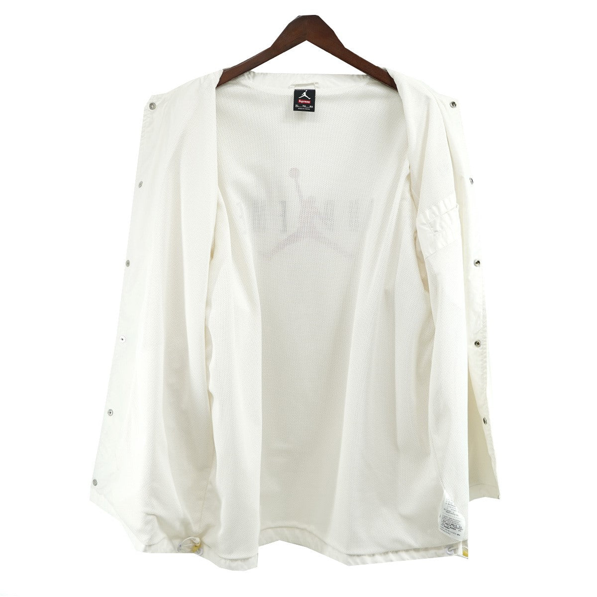 Supreme×JORDAN 15AW Jordan Coaches Jacketロゴ ジョーダン コーチ