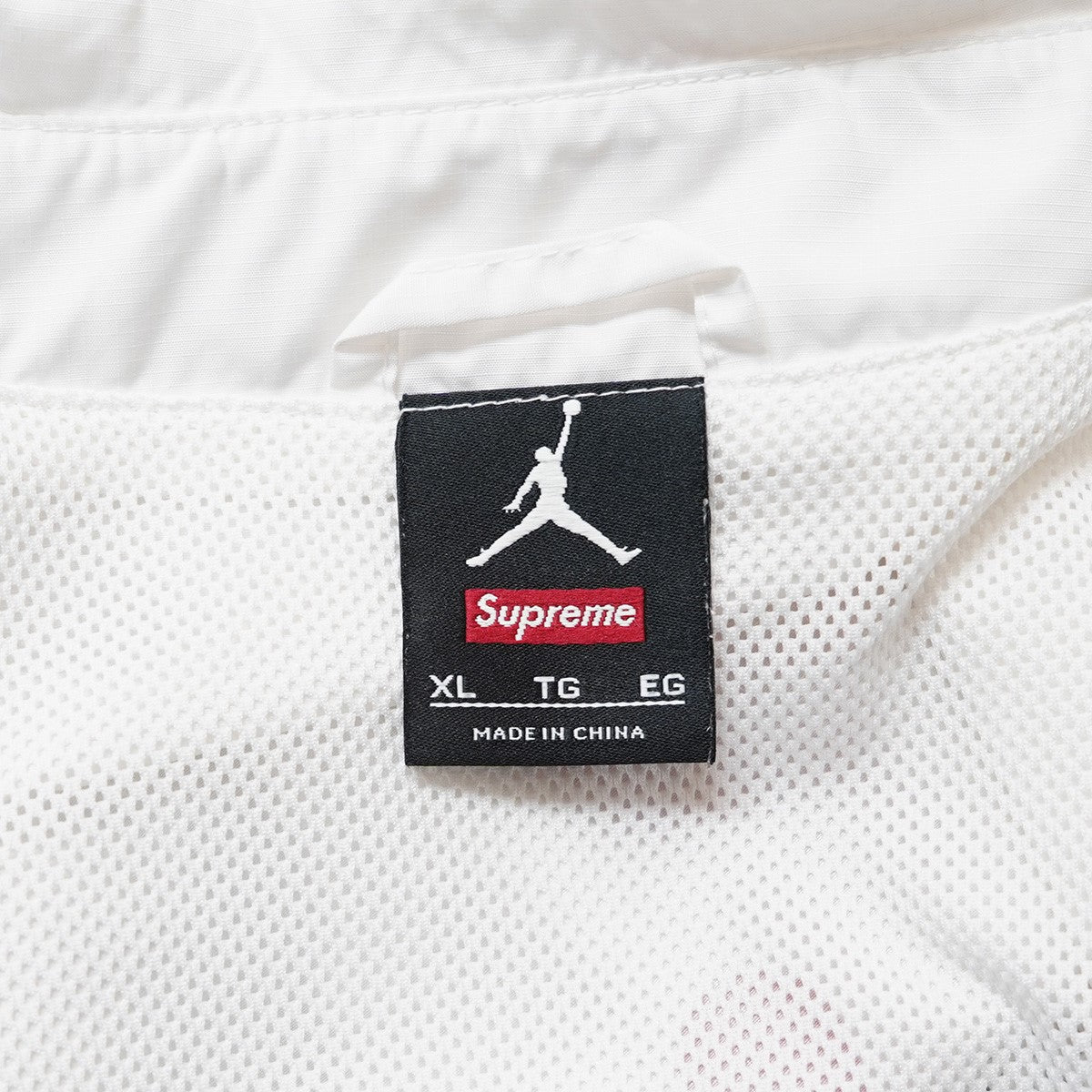 Supreme×JORDAN 15AW Jordan Coaches Jacketロゴ ジョーダン コーチ