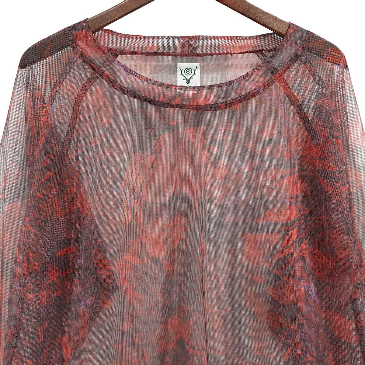 south2 west8(サウス2ウエスト8) 23SS Bush Crew Neck Shirt