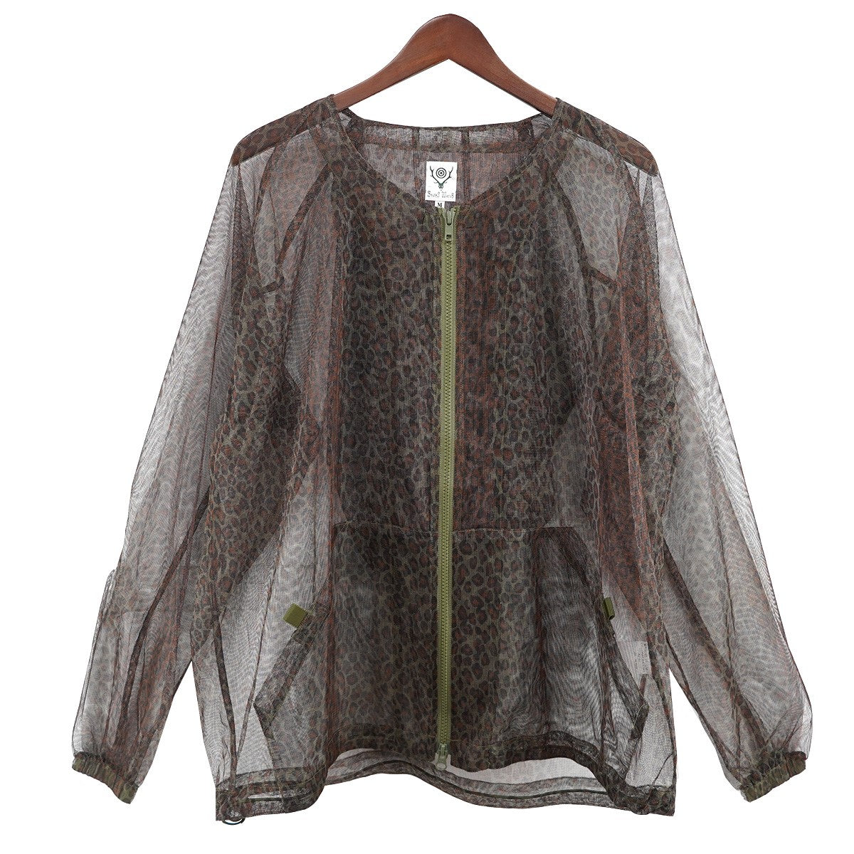 south2 west8 S2W8 Bush Parka - Lightweight Mesh ／ Leopardブッシュ パーカー ライトウェイト メッシュ 古着・中古-1枚目のアイテム画像