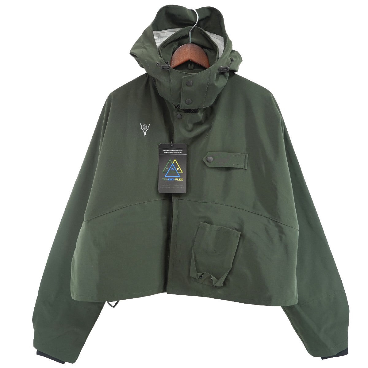 定価5.5万 S2W8 リバートレック 短丈 フィッシングジャケット Mサイズ south2 west8(サウス2ウエスト8) RIVER WALKER STRETCH FISHING JACKET