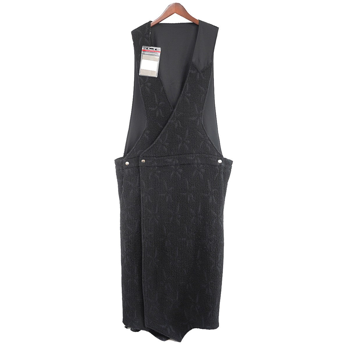 24AW Jarocka Apron ジャガード エプロン ロング ベスト スリーブレスコート