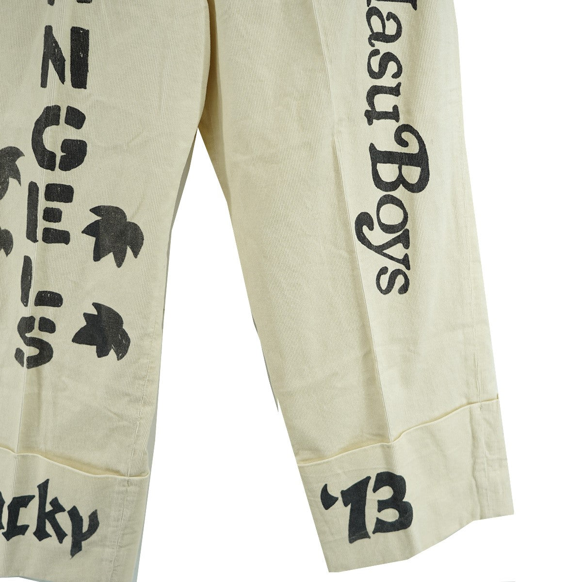 25SS MASU X VERDY M．B．C． MEMORIAL PANTSヴェルディ グラフィック コーデュロイ メモリアル パンツ