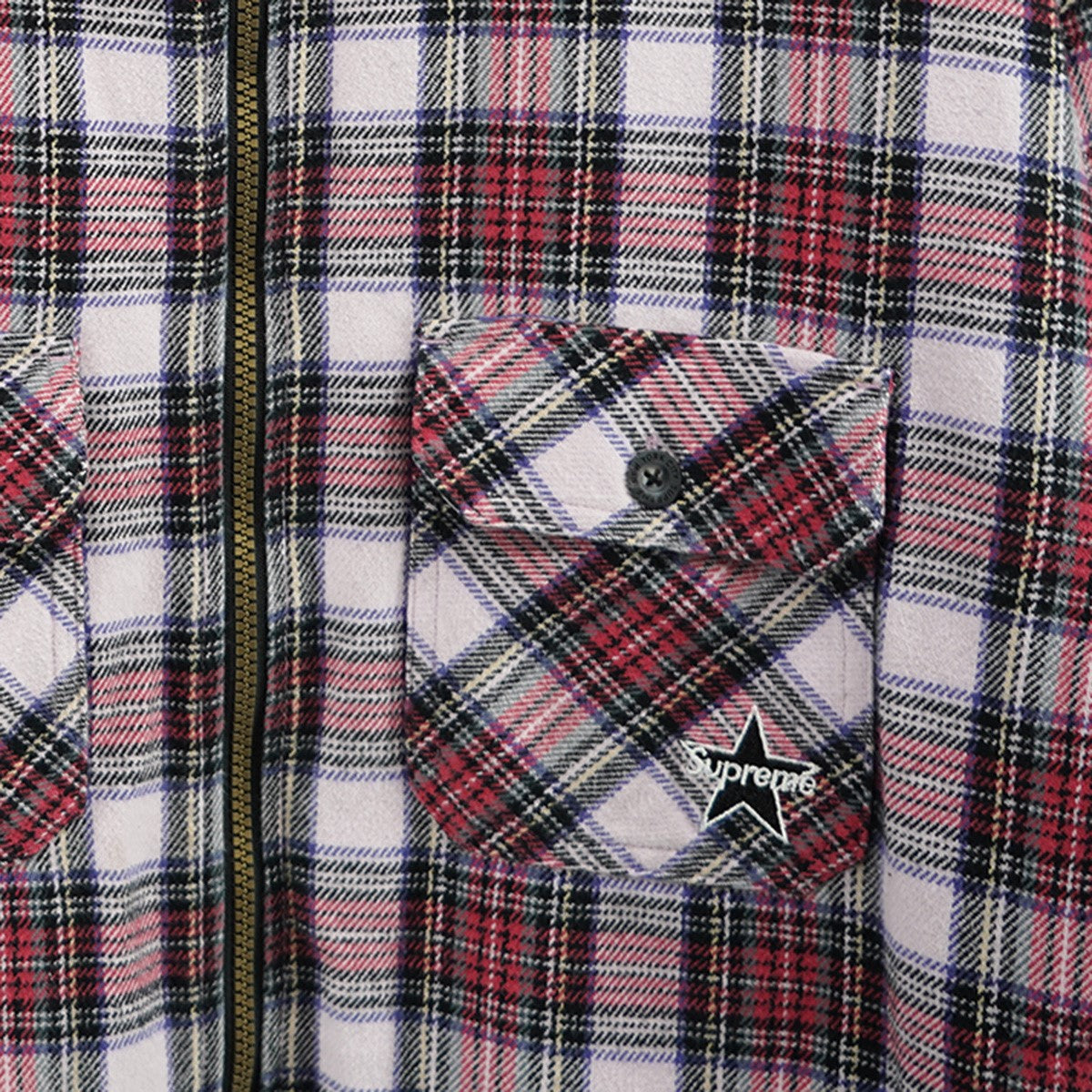 Supreme(シュプリーム) 25AW Thermal Lined Zip Up Flannel Shirt