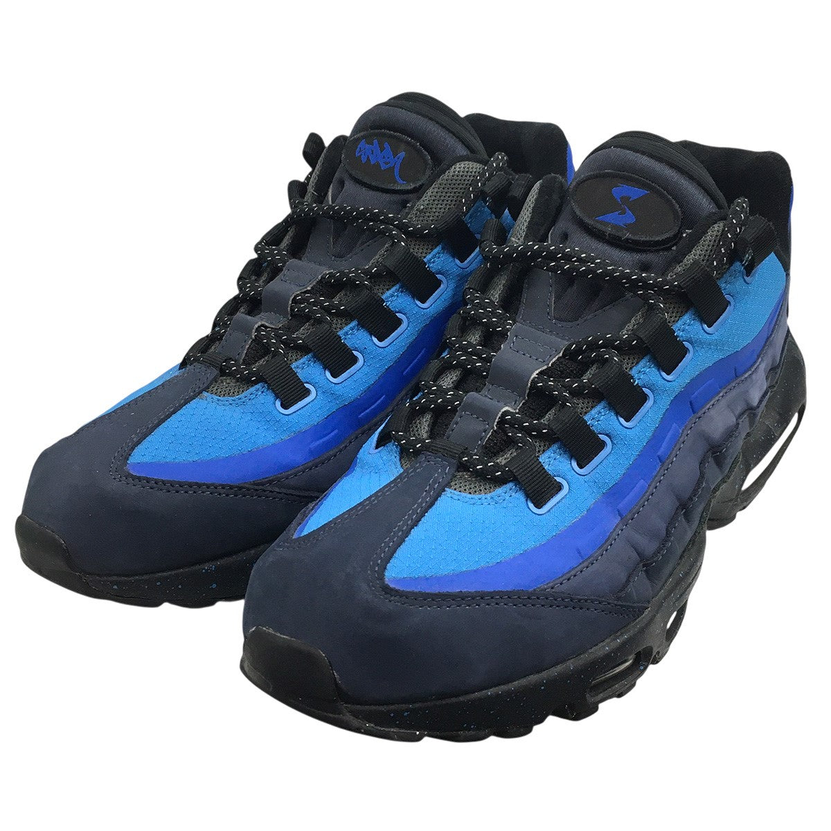 2024 Stash Air Max 95 Black and Harbor Blueスタッシュ × ナイキ エアマックス95 スニーカー シューズ 靴