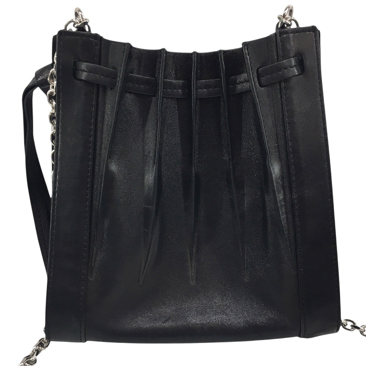 【美品】  3.1 Phillip Lim / スリーワンフィリップリム | レザー フラップ チェーン ショルダーバッグ | ブラック | レディース 3.1 Phillip Lim（スリーワンフィリップリム）の「3.1 フィリップ リム
