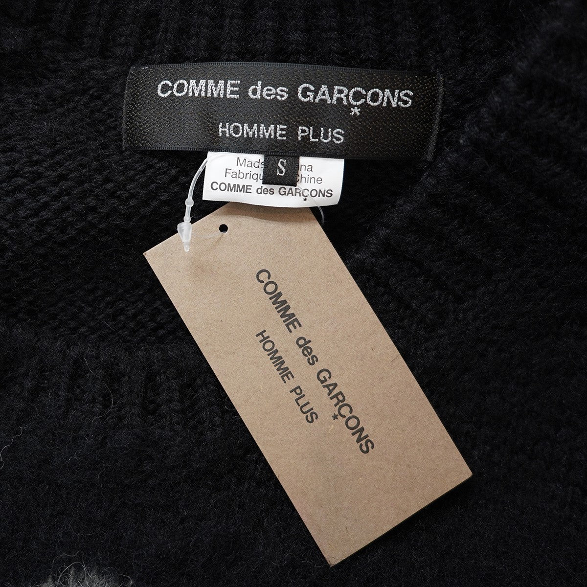 22AW ロゴインタージャニットクルーネックニットセーター