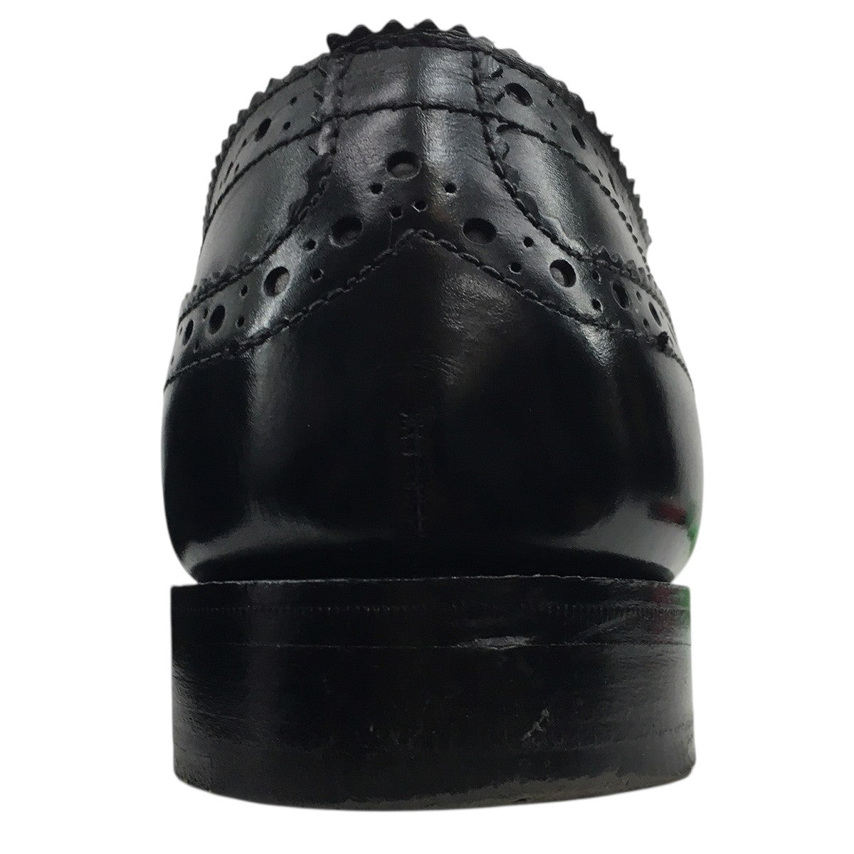 GRENSON TOMORROWLAND トゥモローランド別注フルブローグ(センターエラステック) スリップオン レザーシューズ 靴 スリッポン 古着・中古-6枚目のアイテム画像