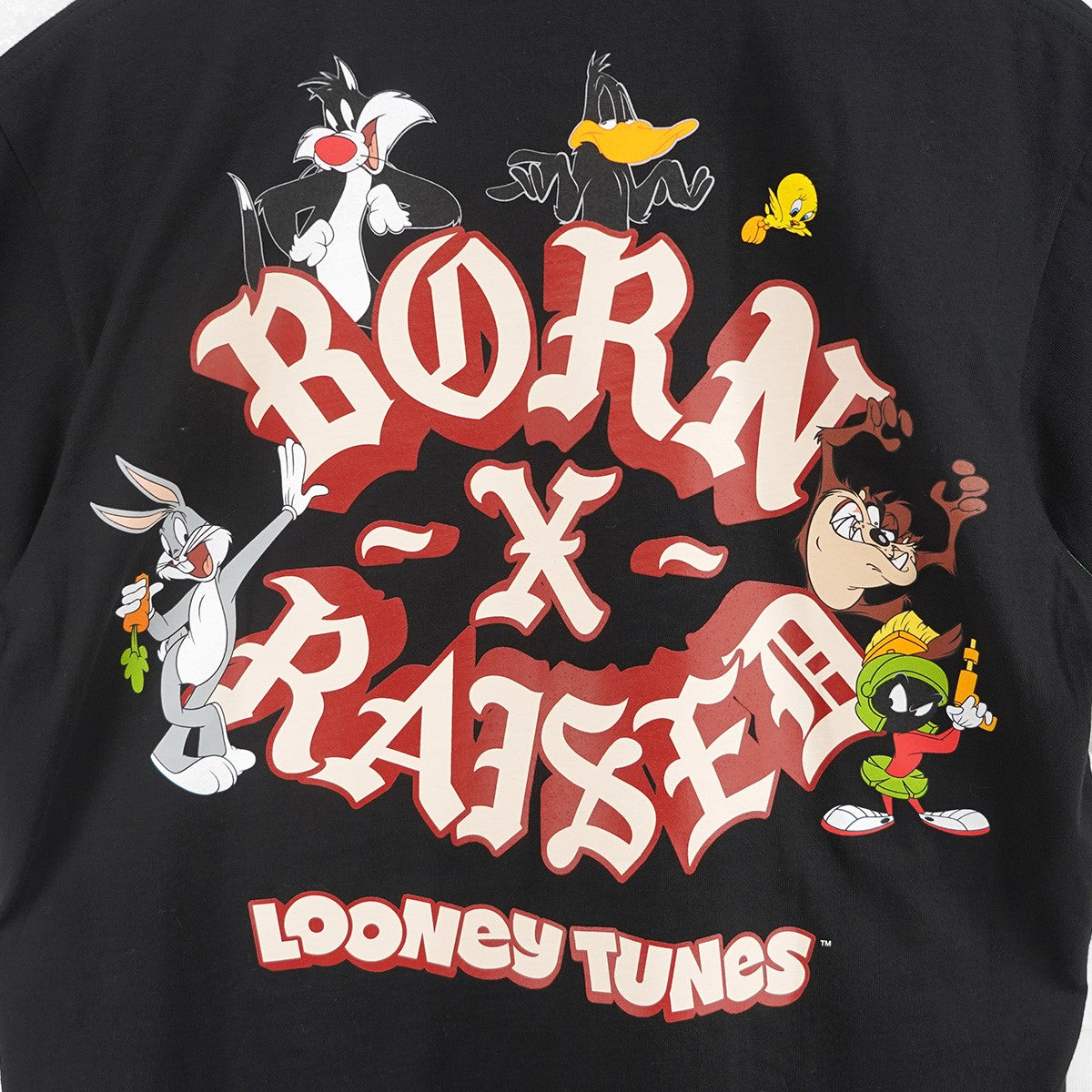 BORN X RAISED 25SS BORN X RAISED + LOONEY TUNES ROCKER TEEルーニーチューンズ ロゴ Tシャツ 古着・中古-2枚目のアイテム画像