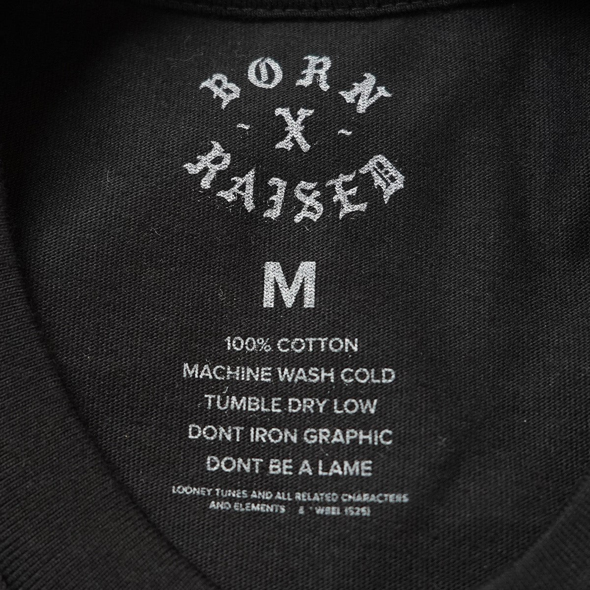 BORN X RAISED 25SS BORN X RAISED + LOONEY TUNES ROCKER TEEルーニーチューンズ ロゴ Tシャツ 古着・中古-5枚目のアイテム画像
