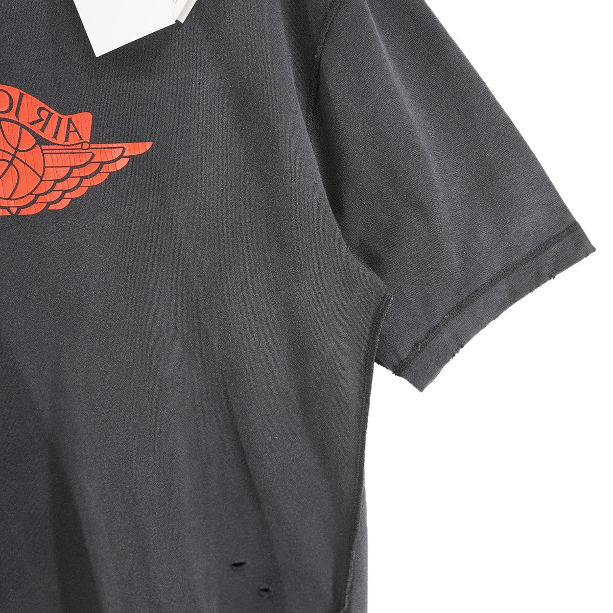 JORDAN BRAND M J RARE AIR WSH 85 SS CREWジョーダン Vintage ヴィンテージ ダメージ 加工 ロゴ Tシャツ